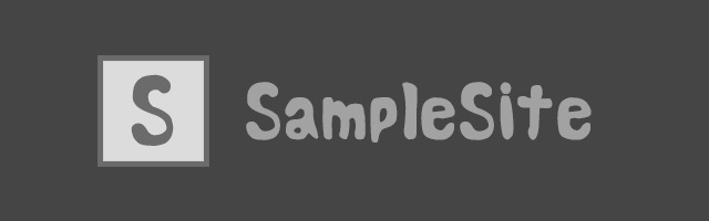 SampleSiteロゴ