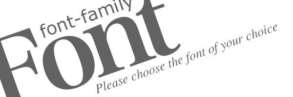 font-family