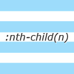 リストやテーブルなどで擬似クラス:nth-child(n)を使って一定の規則に従い背景色などを変える