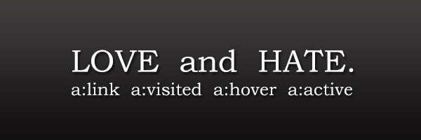擬似要素「:link,:visited,:hover,:active」の順番が曖昧なら覚えてしまえ！